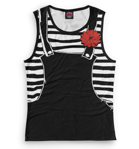 

Майки Print Bar, Белый, Костюм мима