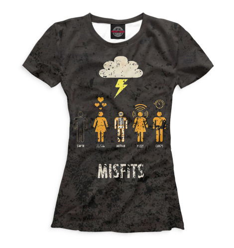 

Футболки Print Bar, Белый, Отбросы