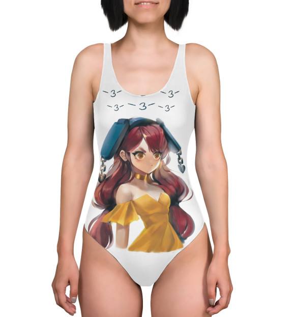 Купальник-боди с изображением Brawl Stars цвета 