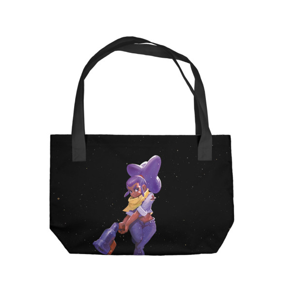 Пляжная сумка с изображением Shelly цвета 