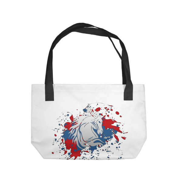 Пляжная сумка с изображением Парва цвета 