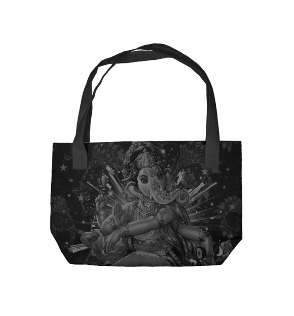 Пляжная сумка с изображением Ганеша цвета 