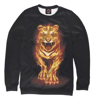 Свитшот для мальчиков Огненный тигр