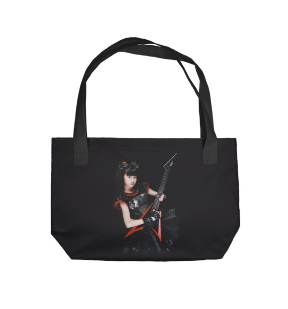 Пляжная сумка с изображением Moametal цвета 
