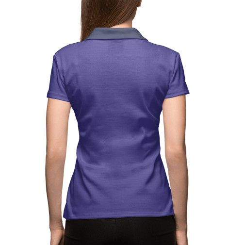 

Поло Print Bar, Белый, Котик