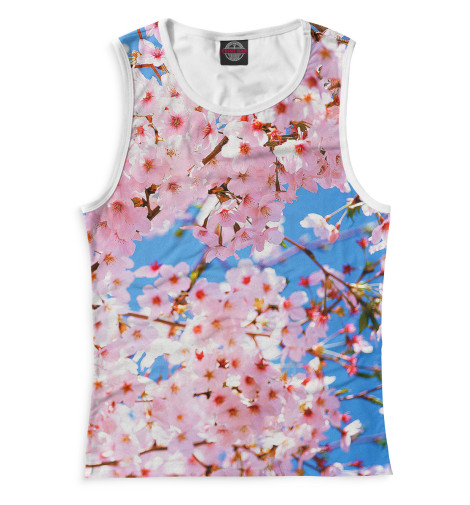 

Майки Print Bar, Белый, Цветы