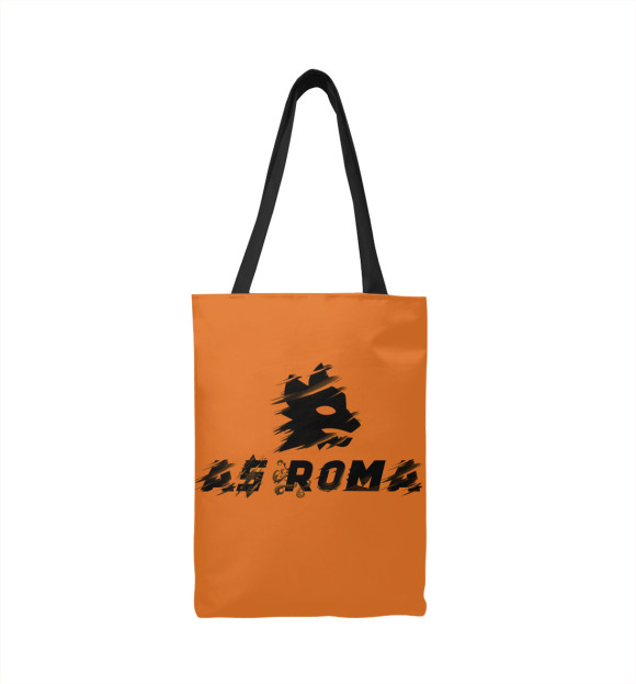 Сумка-шоппер с изображением AS Roma цвета 