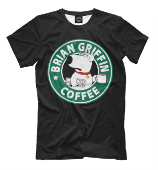Футболка для мальчиков Brian Griffin Coffee