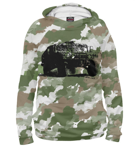 

Худи Print Bar, Белый, Hummer