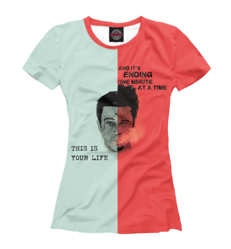 

Футболки Print Bar, Белый, Fight Club