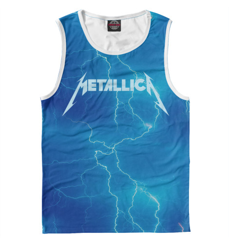 

Майки Print Bar, Белый, Metallica