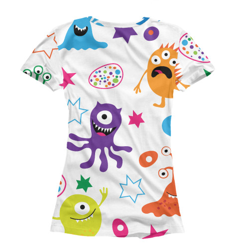 

Футболки Print Bar, Белый, Инопланетяне