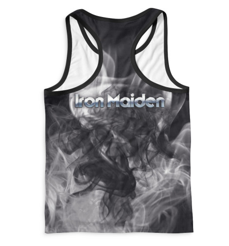 

Майки борцовки Print Bar, Белый, Iron Maiden