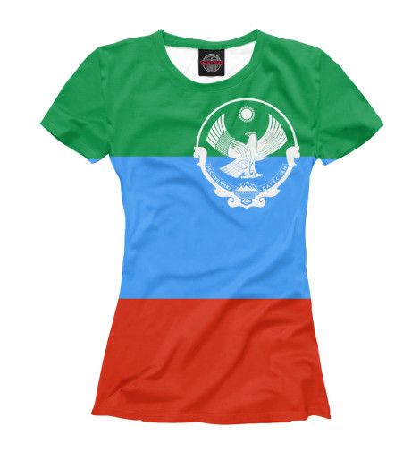 

Футболки Print Bar, Белый, Дагестан