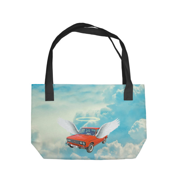 Пляжная сумка с изображением Жигули цвета 