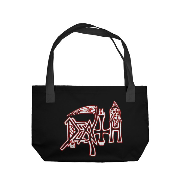 Пляжная сумка с изображением Death Logo цвета 