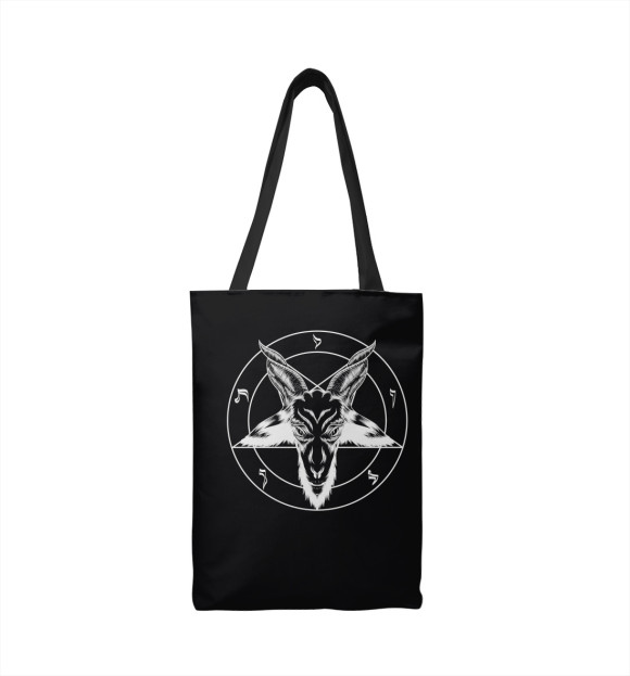 Сумка-шоппер с изображением Pentagram цвета 
