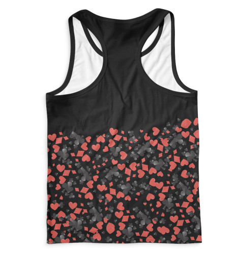 

Майки борцовки Print Bar, Белый, Покер