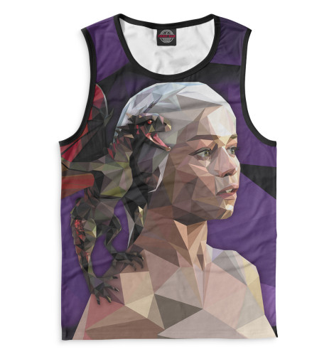 

Майки Print Bar, Белый, Дейнерис Таргариен