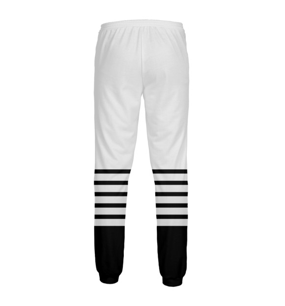 Мужские спортивные штаны с изображением Hello! цвета Белый