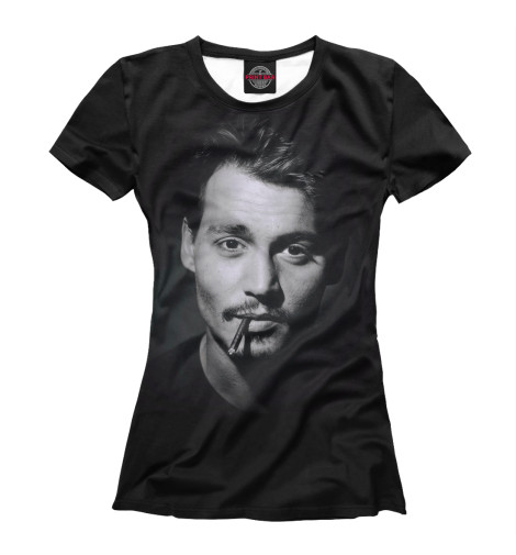 

Футболки Print Bar, Белый, Джонни Депп