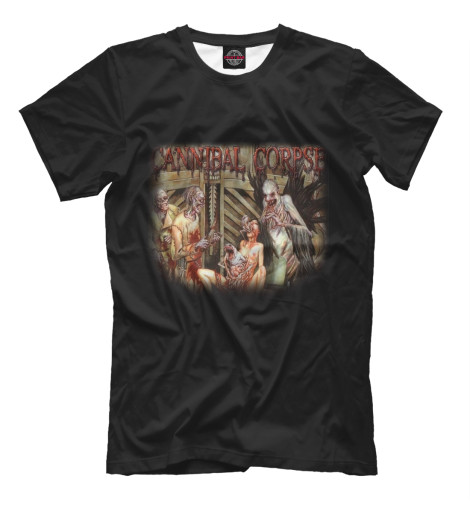 

Футболки Print Bar, Черный, Cannibal Corpse