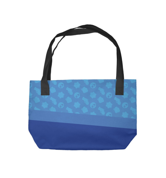 Пляжная сумка с изображением Brawl Stars цвета 