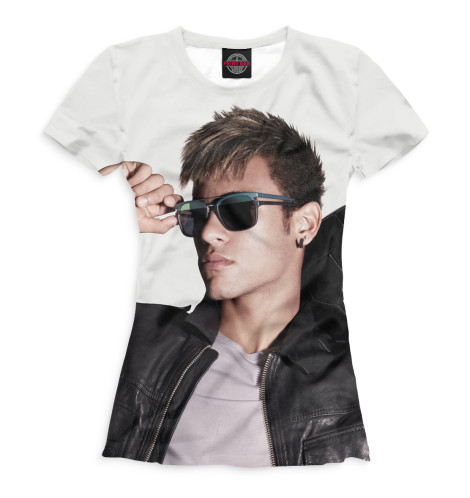 

Футболки Print Bar, Белый, Неймар