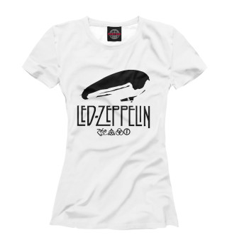 Футболка для девочек Led Zeppelin