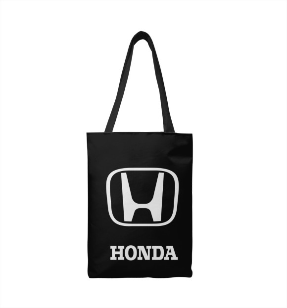 Сумка-шоппер с изображением Honda цвета 