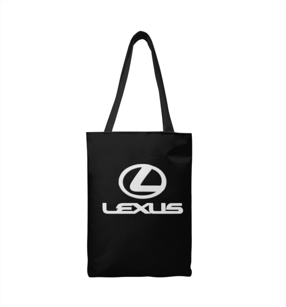 Сумка-шоппер с изображением Lexus цвета 