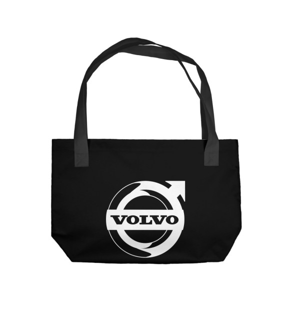 Пляжная сумка с изображением Volvo цвета 