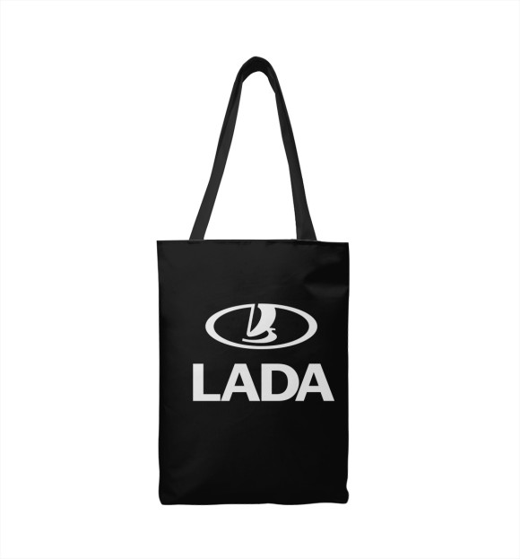 Сумка-шоппер с изображением Lada цвета 