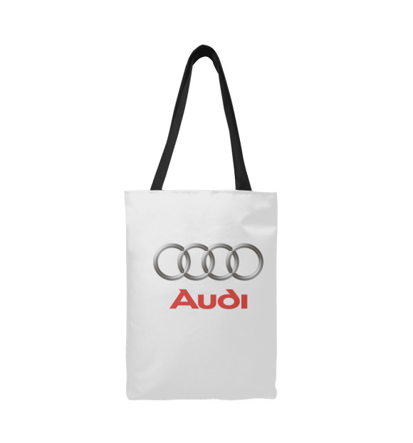 Сумка-шоппер с изображением Audi цвета 