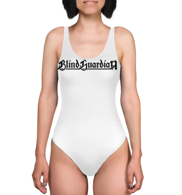 Купальник-боди с изображением Blind Guardian цвета 