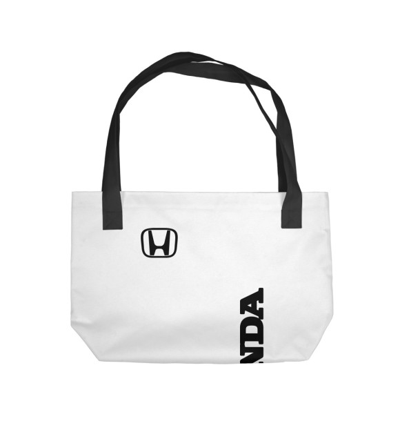 Пляжная сумка с изображением Honda цвета 