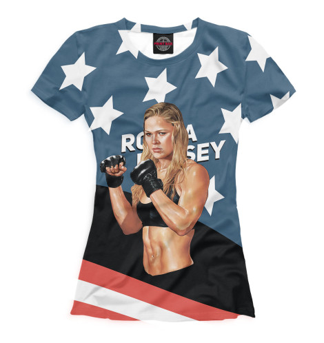 

Футболки Print Bar, Белый, Ронда Роузи