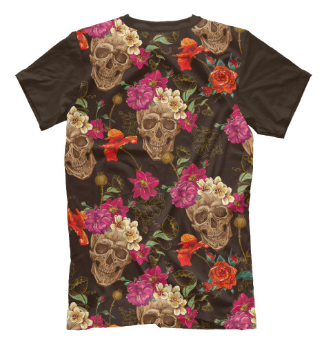 

Футболки Print Bar, Молочно-белый, Черепа