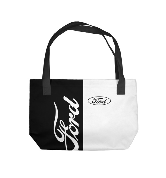 Пляжная сумка с изображением Ford цвета 