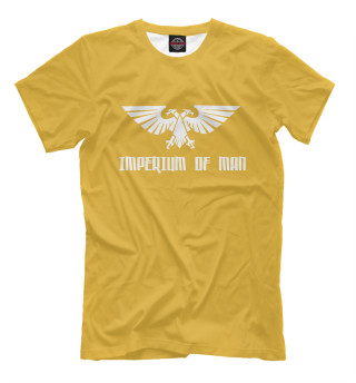Мужская футболка Imperium of Man  yellow