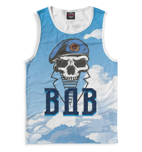 

Майки Print Bar, Белый, ВДВ