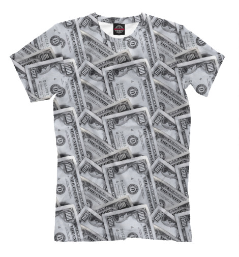 

Футболки Print Bar, Серый, Dollar
