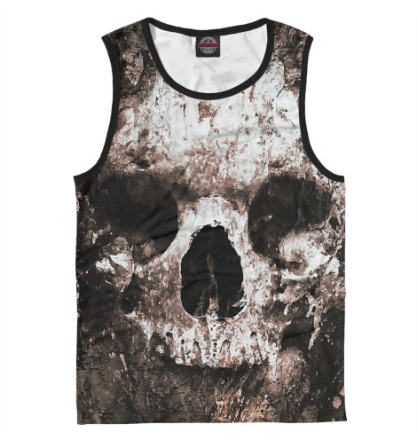 

Майки Print Bar, Белый, Череп