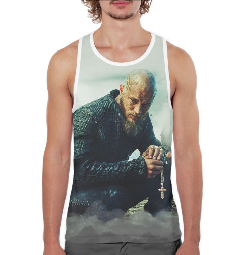 

Майки борцовки Print Bar, Белый, Рагнар