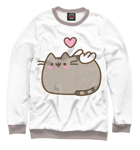 

Свитшоты Print Bar, Белый, love pusheen