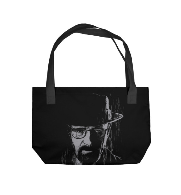 Пляжная сумка с изображением Heisenberg цвета 