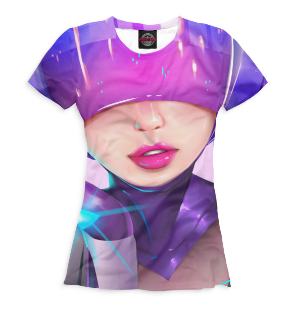 Женская футболка с изображением DJ Sona цвета Белый