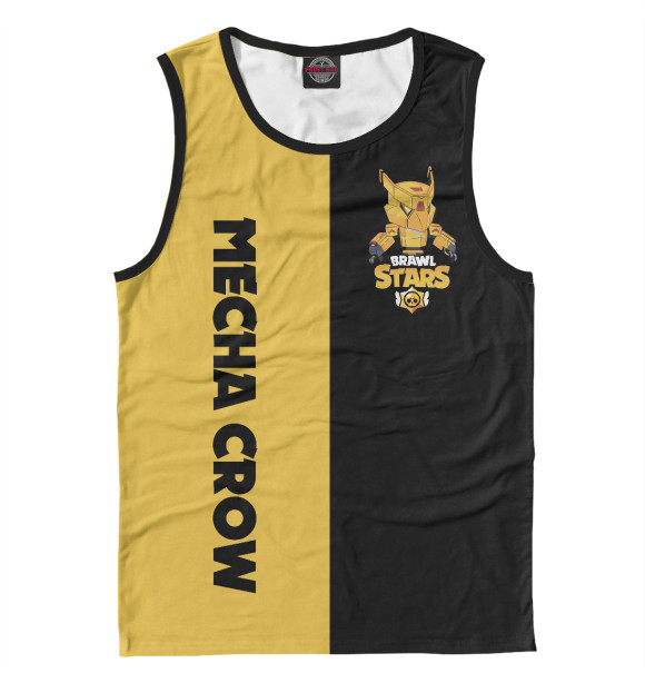 Майка для мальчика с изображением Brawl Stars цвета Белый