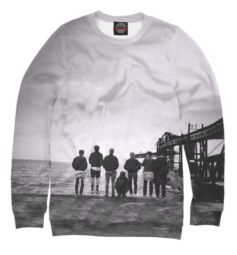 

Свитшоты Print Bar, Белый, BTS