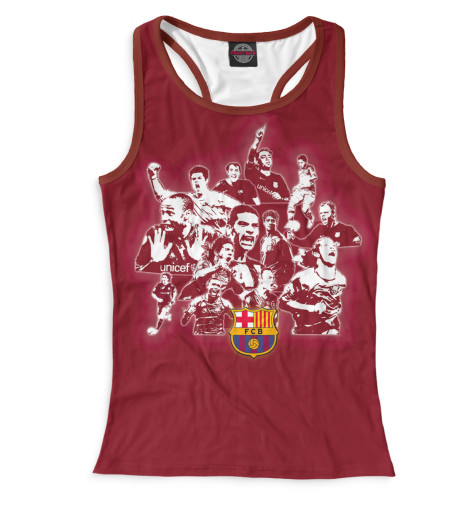 

Майки борцовки Print Bar, Белый, Barcelona